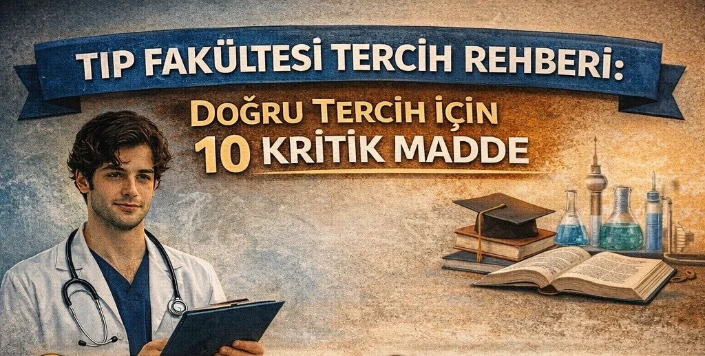 Tıp Fakültesi Tercih Rehberi: Doğru Tercih İçin 10 Kritik Madde